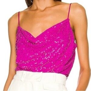 Generation Love Hot Pink Sequin Camisole